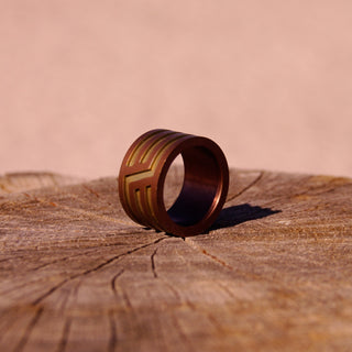 The Ring LINES 1 from the Jewelry Collection By Kaj Ransvi, when you want to stand out from the crowd!