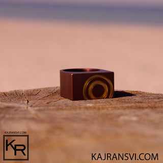 The Ring PLATEAU 1 from the Jewelry Collection By Kaj Ransvi, when you want to stand out from the crowd!