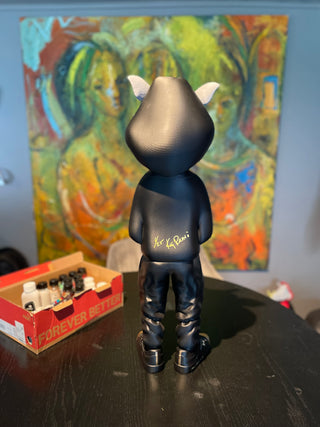 THE CLONE XXL a vibrant fusion of cartoons and wildlife in bold pop art sculpture form by Kaj Ransvi.