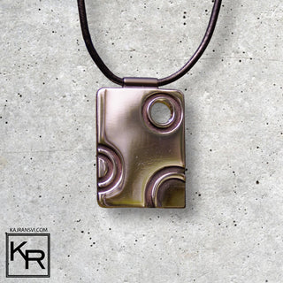 The Necklace TARGET 4 from the Jewelry Collection By Kaj Ransvi, when you want to stand out from the crowd!