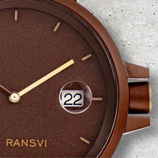 The REMINDER is an exquisite watch crafted to help you keep time and reflect on the effects of climate change. Award winning design!