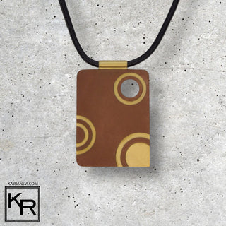 The Necklace TARGET 1 from the Jewelry Collection By Kaj Ransvi, when you want to stand out from the crowd!