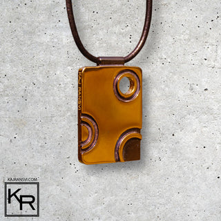 The Necklace TARGET 3 from the Jewelry Collection By Kaj Ransvi, when you want to stand out from the crowd!