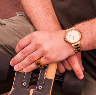 The Ring PLATEAU 3 from the Jewelry Collection By Kaj Ransvi, when you want to stand out from the crowd!