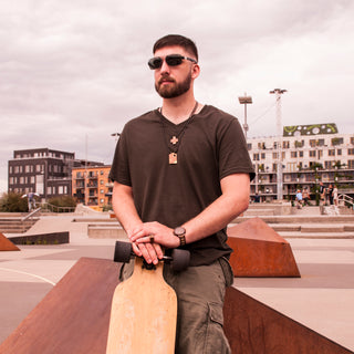 The Necklace PLUS 1 from the Jewelry Collection By Kaj Ransvi, when you want to stand out from the crowd!