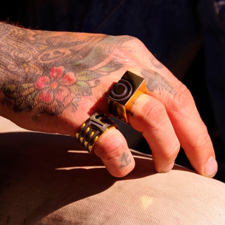 The Ring LINES 3 from the Jewelry Collection By Kaj Ransvi, when you want to stand out from the crowd!